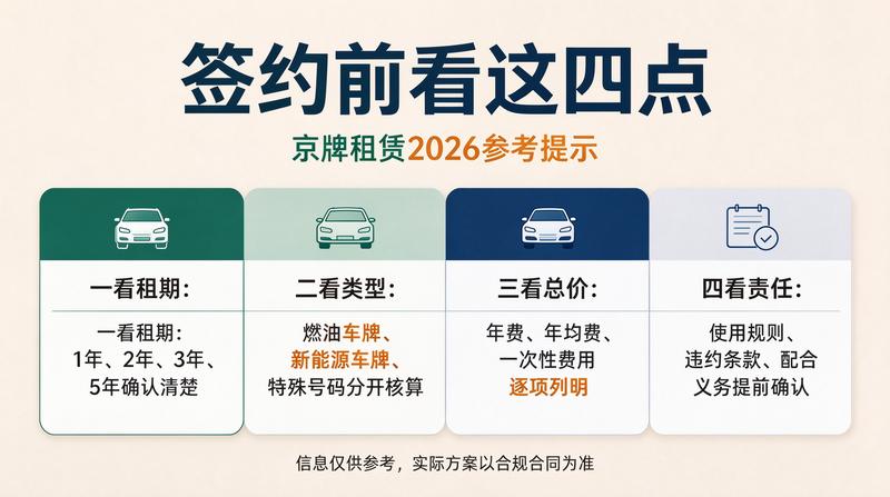 车辆租赁注意事项